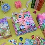 3D Effect Wrapping Paper For Birthday And Holiday - 8 Sheets With Stereoscopic Design For Boys, Girls, Kids, Men, Women - 20 X 28 Inch Per Sheet