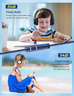 Kids Wired Headphones with Mic, 85dB/94dB Volume Limit, for School/Travel