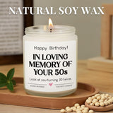 60Th Birthday Gifts For Women Men, Happy 1966 60Th Birthday Candle Decorations For Mom Sister Wife Friend, Cool 60 Year Old Gifts, Sixty Bday Candles, Best Gift For Women Turning 60