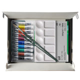 Winsor & Newton Winton Oil Colour Paint, Set of 10 x 12ml Tubes (includes 2 Brushes, Pad, Palette)