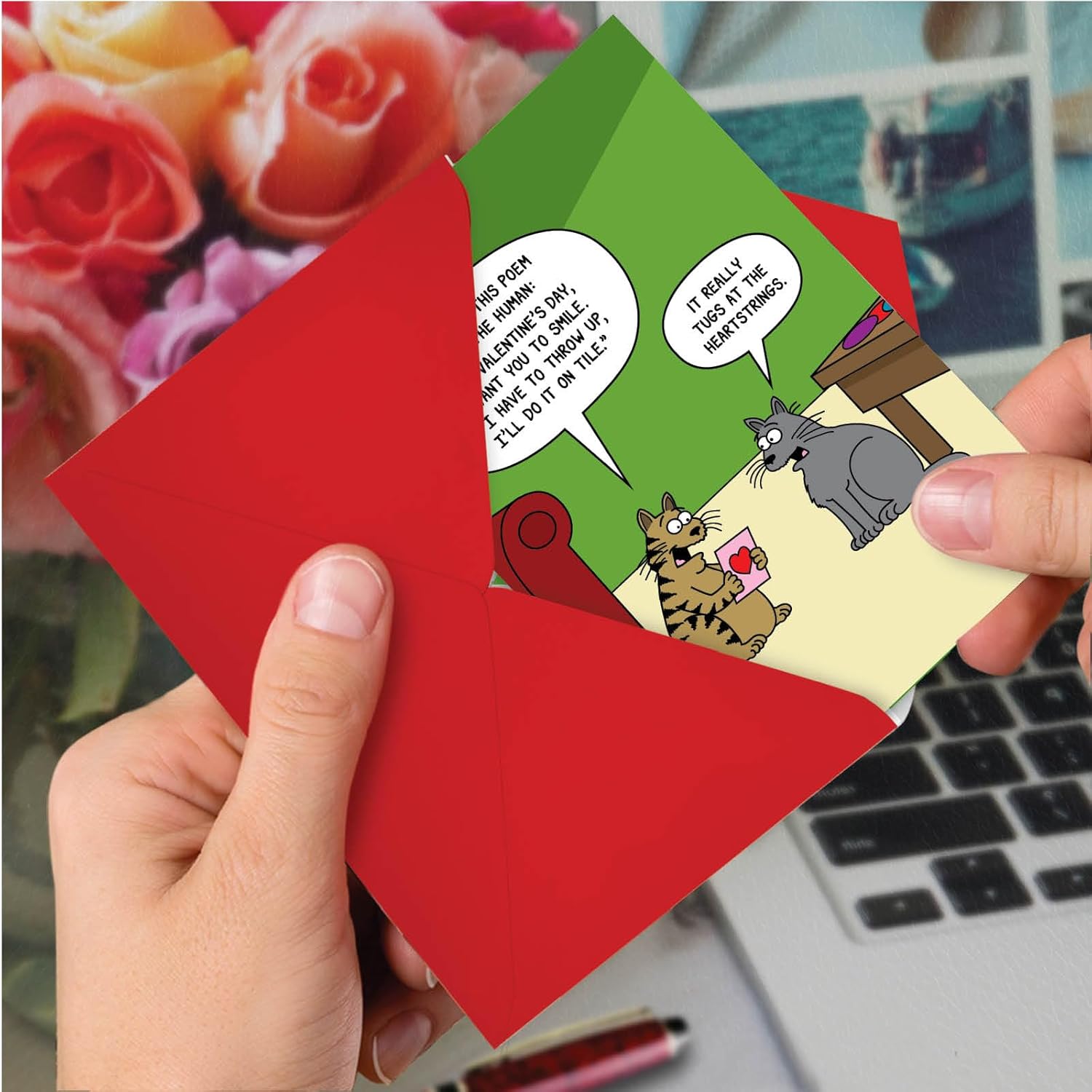 - Funny Adult Valentine'S Day Card - Naughty Humor For Valentine, Notecard With Envelope (1 Card) - Human Poem C9232Vdg
