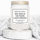 You Nique Designs Daughter In Law Candle 9Oz - Daughter In Law Gifts From Mother In Law - Funny Daughter In Law Candle For Mothers Day & Birthday Gifts For Daughter-In-Law (Lavender & Vanilla)