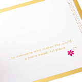 Hallmark Signature Paper Wonder Pop Up Mothers Day Card (Flowers in Vase, Make the World More Beautiful)