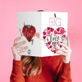 "A Big I Love You" Big Valentine'S Day Greeting Cards And Envelopes – 8.5" X 11" Large Jumbo Size Valentines Card, Extra Big Huge Oversized Cards For Husband, Wife, Boyfriend, Girlfriend – 2 Per Pack