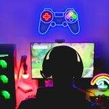 Game Controller Neon Sign LED Gaming Wall Light for Teen Boys Bedroom Game Room Decor