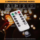 Fairy Lights 33Ft 100 Led Fairy String Lights Battery Operated With Remote, 8 Modes Outdoor Waterproof Led Twinkle Light
