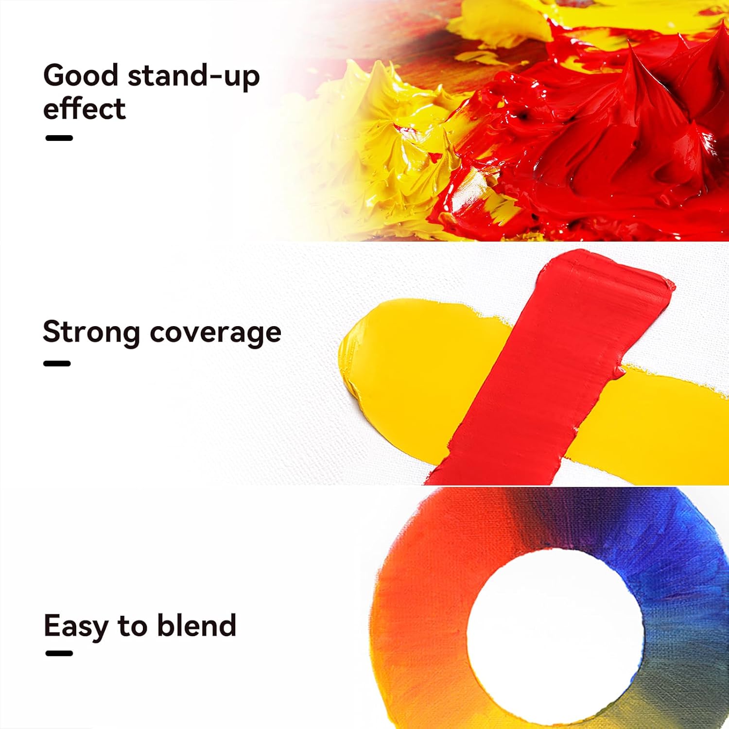 Oil Paint, 24 Colors*20Ml/0.67 Oz Tubes, Professional Bright Oil Colors With High Saturation, Creamy Texture, And Consistency, Art Supplies For Artists, Students, Beginners