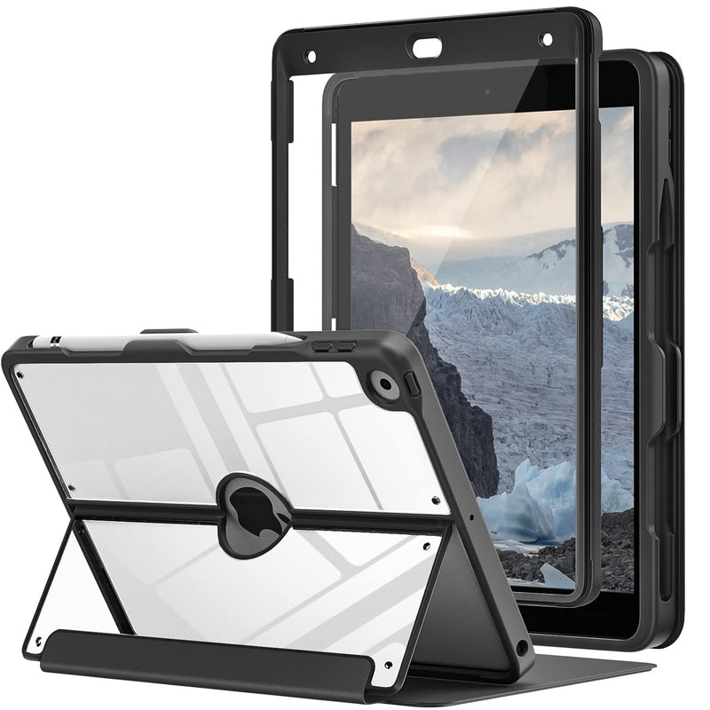 MoKo Case for iPad 9th Generation with Pencil Holder, iPad 8th/7th Gen Case 10