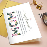 Heartfelt Mother'S Day Card, Mothers Day Card From Daughter Son, Birthday Card For Mom, Sweet Mothers Day Gift, Thankful For Everything You Are & All You Do