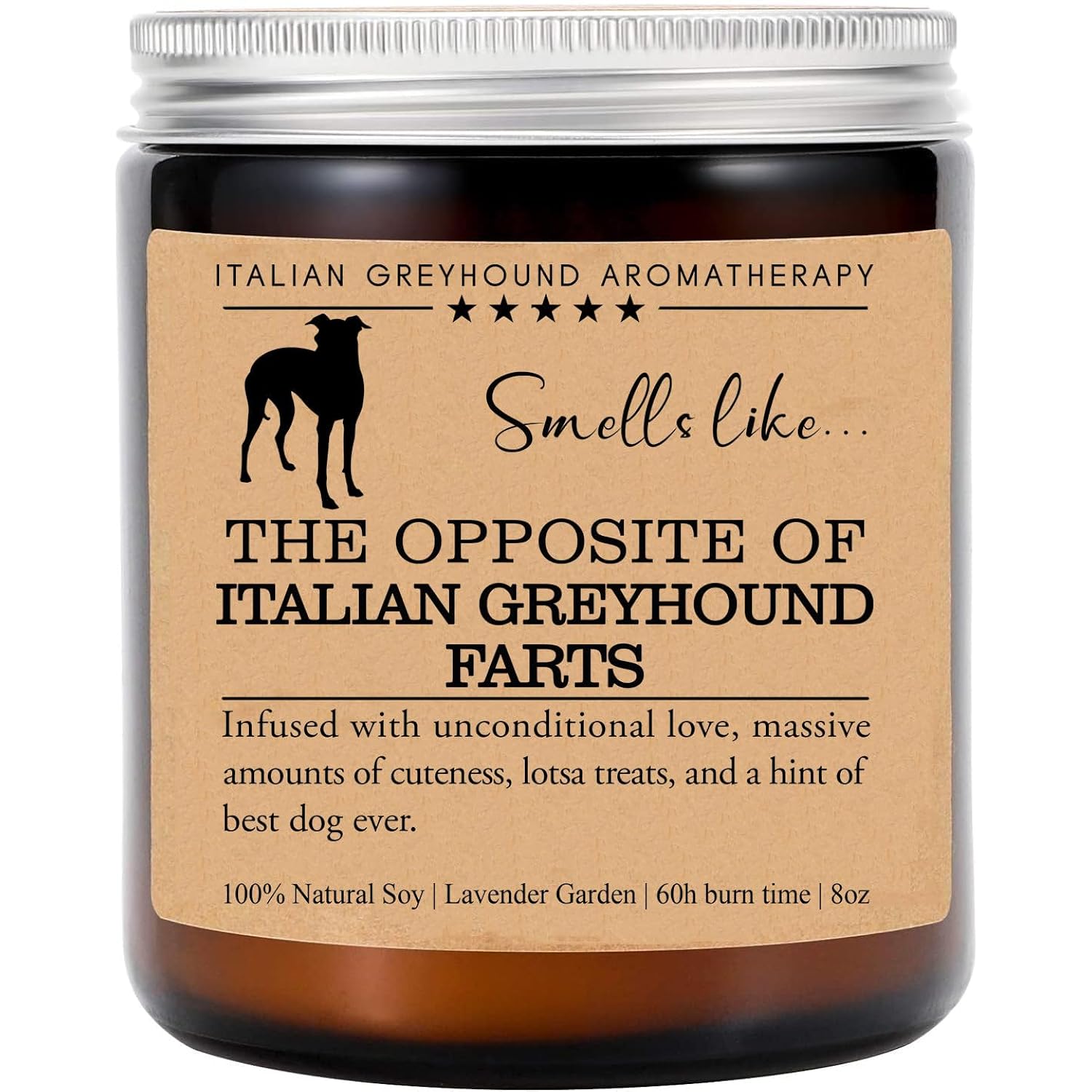 Italian Greyhound Candle, Italian Greyhound Funny Dog Gift, Italian Greyhound Mom, Birthday Gift, Italian Greyhound Owner Gift, Dog Lovers Gift, Italian Greyhound Parents Day Gift