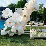 Artificial Flower Giant Flowers For Decoration, Large Artificial Foam Poppy Flowers For Wedding Reception Arrangement Birthday Party Bridal Shower Baby Shower Backdrop Decor