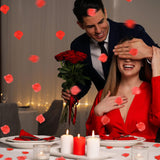10000 Pcs Red Rose Petals Artificial Roses Flower Petals Roses Fake Rose Petals Red Rose Petals For Wedding Romantic Night Event Valentine'S Day Party Decoration (Red)