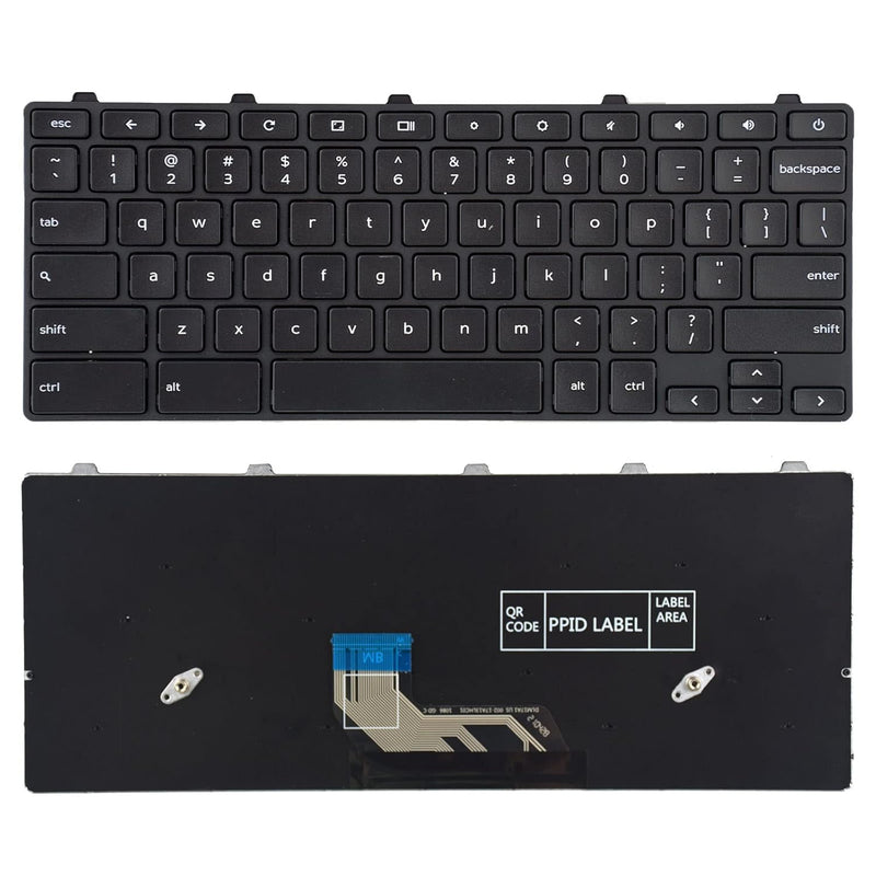 Replacement Keyboard Compatible With Dell Chromebook 3180 3181 3189 3380 Witho