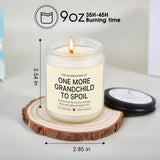 Pregnancy Announcement For Grandparents, One More Grandchild To Spoil, Baby Announcements Ideas, Lavender Scented Candle, Surprise Reveal Gift