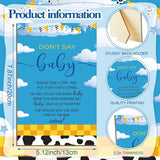 321 Pcs Boy Story Baby Shower Games Decorations It'S A Boy Story Baby Shower Decorations Bingo Game Description And Wishes Guess Who Mom Or Daddy Price Is Right Word Scramble Game Clothespins