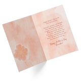 Mothers Day Card For Grandma| Painted Purple Flower | Your Card Helps Animals In Need | 5”X7.5” | Single Card + Envelope | Female Owned Small Business Made In Usa | Mddgma3