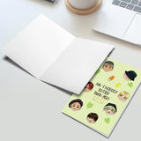 Funny Butter Birthday Card, Army Kpop Idol Card, Ain'T Nobody Butter Than You