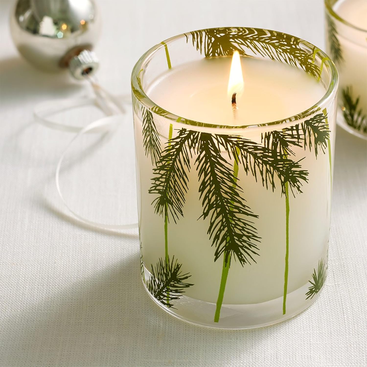 Frasier Fir Pine Needle Candle – Holiday Candles For Home Scented With Notes Of Crisp Siberian Fir, Cedarwood & Sandalwood – Christmas Decor – Christmas Gifts For Women & Men (6.5 Oz)