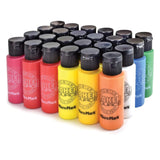 Maker Source Basics Acrylic Paint, 24 count, Multicolor 2oz Bottles