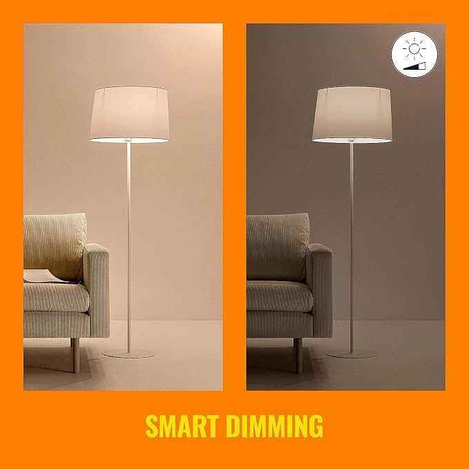40W BA11 Tunable White Filament LED Smart Candle Bulb E12 Matter Compatible 1 Pack