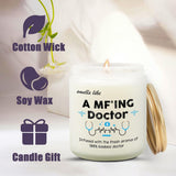 Doctor Candle, Gifts For Doctors, Med Student Gift, Medical School Graduation Present, Future Doctor Appreciation Gifts Candles For Men Women Friend, Funny Dr Student Gift