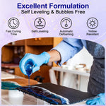 Crystal Clear Epoxy Resin Kit 32Oz, Bubble-Free, Anti-Yellowing, Self Leveling Easy Mix 1:1 Coating And Casting Resin For Table Top, Molds, Tumbler Crafts, Painting, Jewelry, Diy Gifts