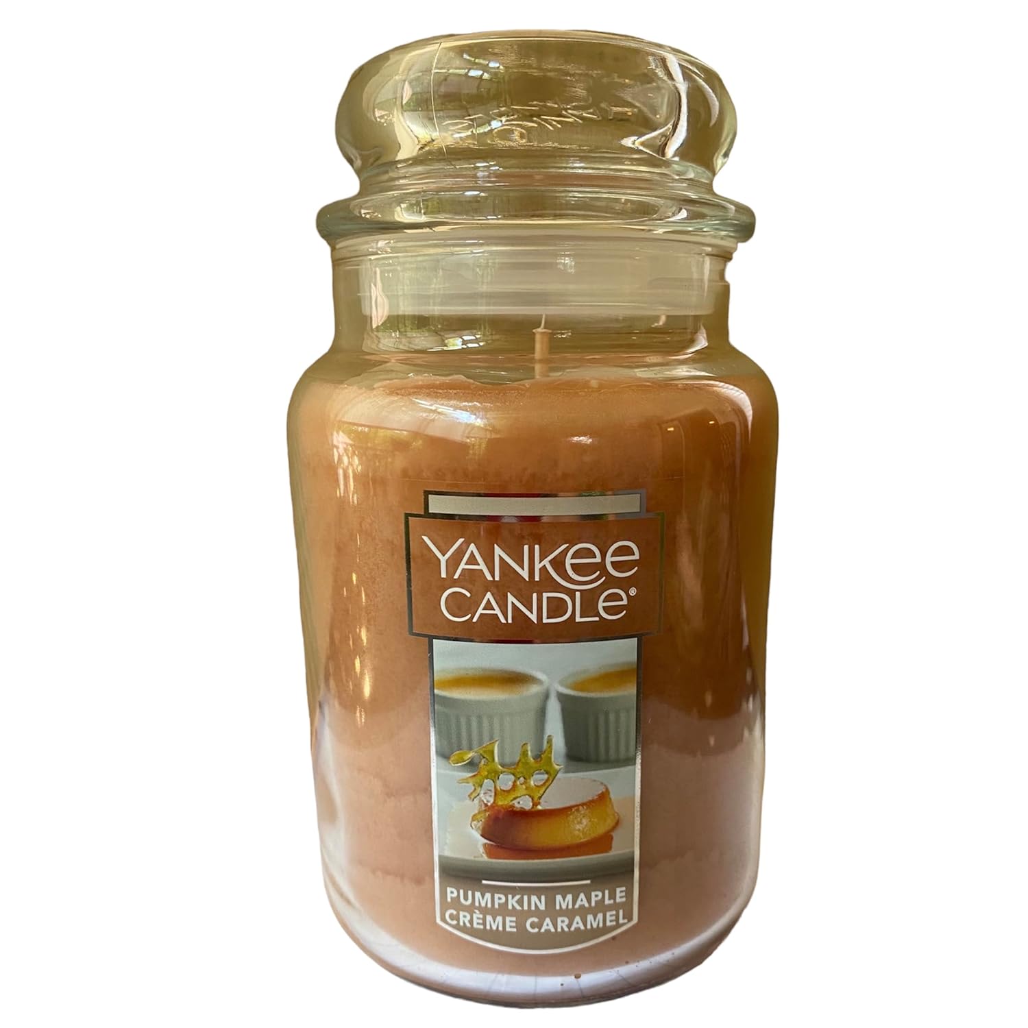 Yankee Candle Pumpkin Maple Creme Caramel Large Classic Jar Candle