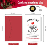 Gay Valentines Day Card, Lesbian Valentines Day Card, Happy Valentines Day Card For Girlfriend Her, We'Re An Excellent Blend Of Love And Madness