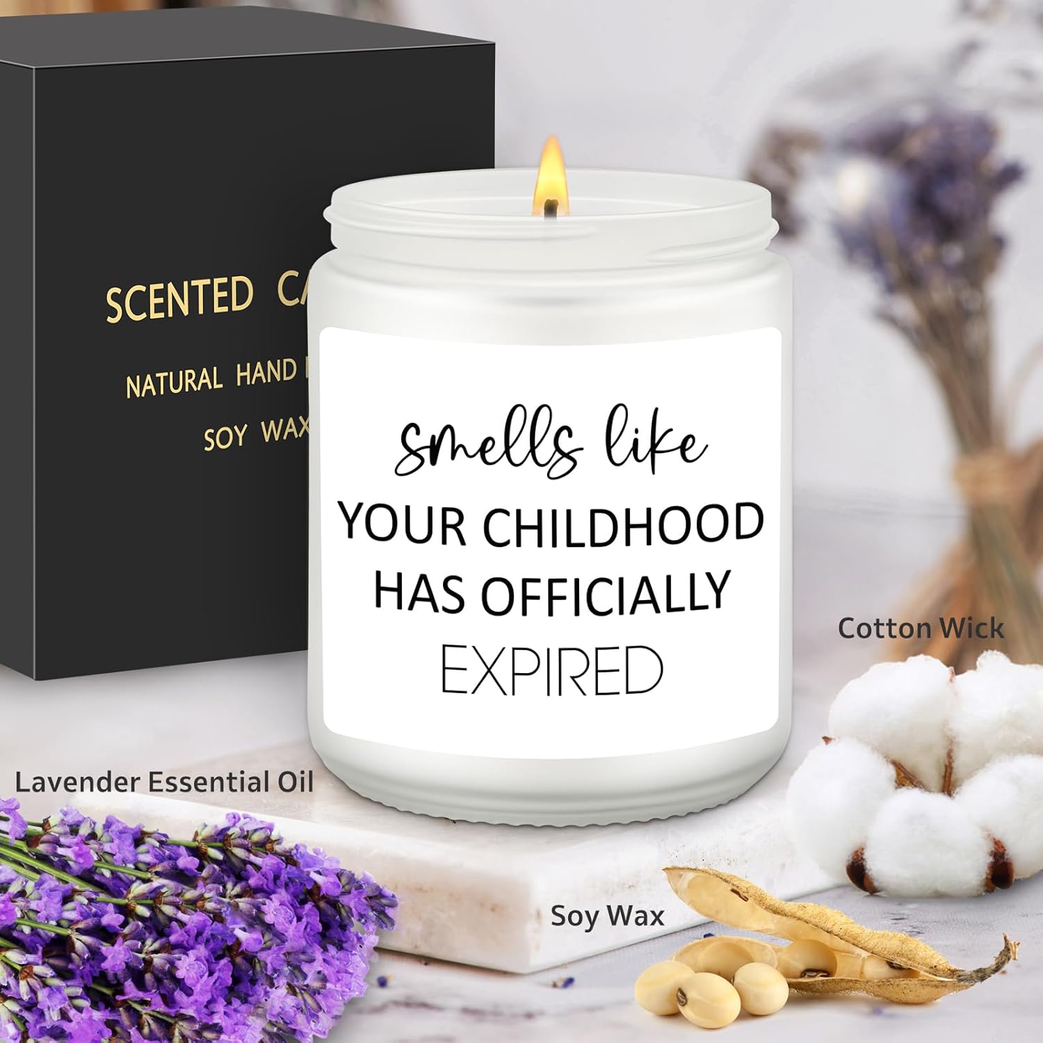 18Th Birthday Gifts -Birthday Candles For Girls, Boys, Funny Gifts For 18-Year-Old Girls Boys, Happy 18Th Birthday Gift For Son Daughter, Granddaughter, Niece, Friends, Students, Teenagers