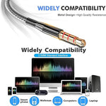 Wired Earbuds 5 Pack, Mic, Heavy Bass, 3.5mm Jack, High-Quality Sound