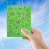 St.Patrick'S Day Cards With Envelopes 24 Pack Glitter Shamrock Cards Blank Inside Party Supply Green Cards