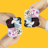 Big Dot of Happiness in My Party Era - Celebrity Concert Party Cootie Catcher Game - Truth or Dare Fortune Tellers - Set of 12