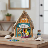 Blue Sky Ceramics Hula Hounds Surf Shop Candle House, Multi (18222)