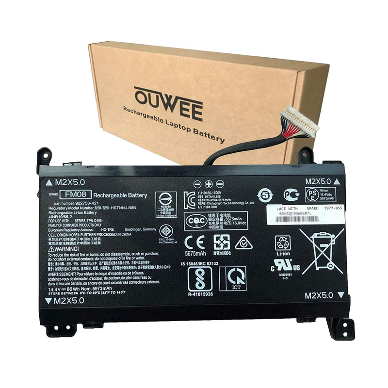 Hstnn-Lb8B Fm08 Laptop Battery Compatible With Hp Omen 17-An013Tx 17-An014Tx 1