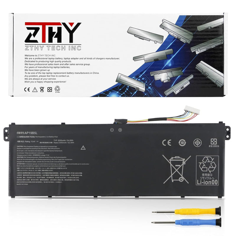 Ap19B5L Laptop Battery Replacement For Acer Aspire 5 A515-43 A515-43G Swift 3