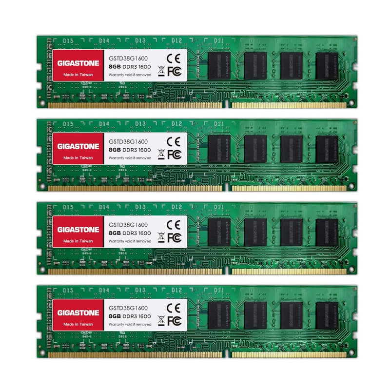 Ddr3 Ram Desktop Ram 32Gb (4X8Gb) Ddr3 32Gb Ddr3-1600Mhz Pc3-12800 Cl11 1.5V U