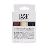 Handmade Paints - Professional Oil Pigment Stick, Begin - Set Of 3 19Ml