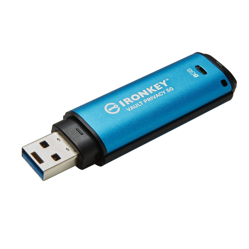 Ironkey Vault Privacy 50 256Gb Encrypted Usb | Fips 197 | Aes-256Bit | Badusb