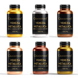 Metallic Acrylic Paint Set - 6 Vibrant Colors, 7 Oz Each | Non-Toxic Student-Friendly Paints For Art, Craft & Hobby | Ideal For Artists & Kids | Premium Quality | Made In India