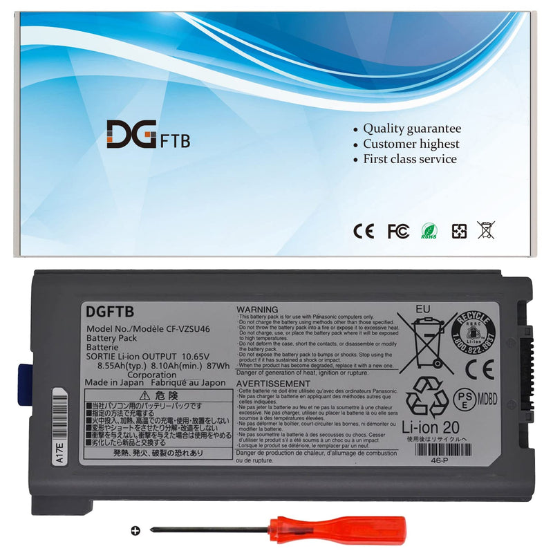 New Cf-Vzsu46 Laptop Battery For Panasonic Toughbook Cf-30 Cf-31 Cf-53 Series