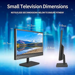 17" Small Flat Screen TV w/ ATSC Tuner, HDMI, USB, 12V Charger, AC Power