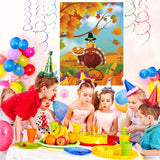 Pin The Hat On Turkey Game - Thanksgiving Party Games Activities For Kids Fall Festival Birthday Family Party Games Thanksgiving Party Favors Supplies For Kids