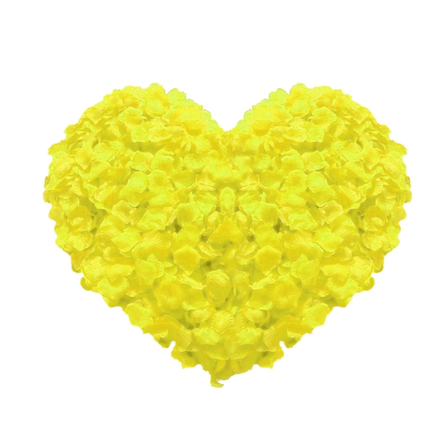Rose Petals Yellow 3000Pcs Artificial Silk Petals Fake Flower Petals For Wedding Marriage Proposal Party Favors Table Centerpieces Anniversary Party Valentine'S Day