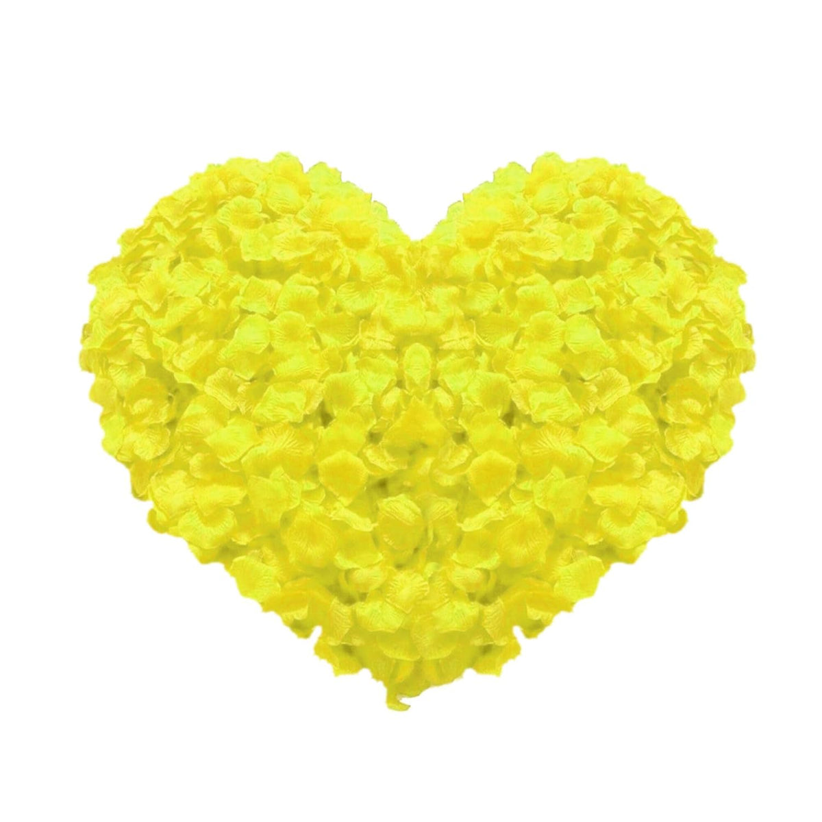 Rose Petals Yellow 3000Pcs Artificial Silk Petals Fake Flower Petals For Wedding Marriage Proposal Party Favors Table Centerpieces Anniversary Party Valentine'S Day