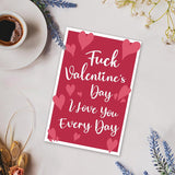 Rude Valentines Day Card Gift For Men Women, Funny I Love You Every Day Card, Romantic Valentines Card For Husband Wife Girlfriend Boyfriend, Humorous Vday Card