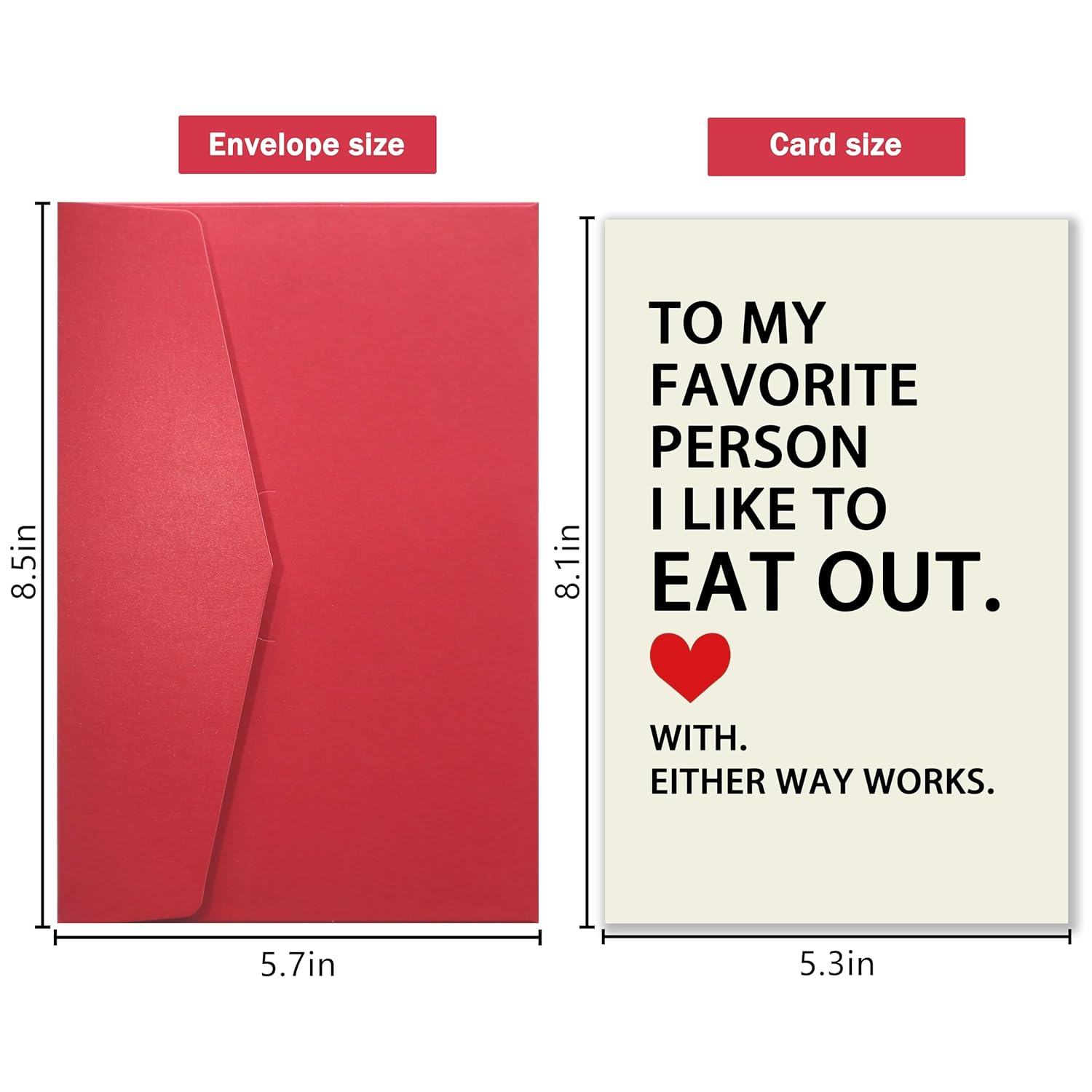 Funny Dirty Anniversary Card For Girlfriend Wife, Naughty Valentine'S Day Card For Her, Sexy Anniversary Card For Wife, Inappropriate Anniversary Card For Her