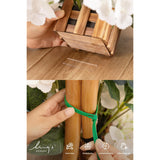 17.5" Tall Free Standing Artificial Flowers Arrangements 2 Pcs Wedding Aisle Runner Chair Decorations Lily White Green Centerpieces For Ceremony Reception Rose Floral Floor Party Outdoor