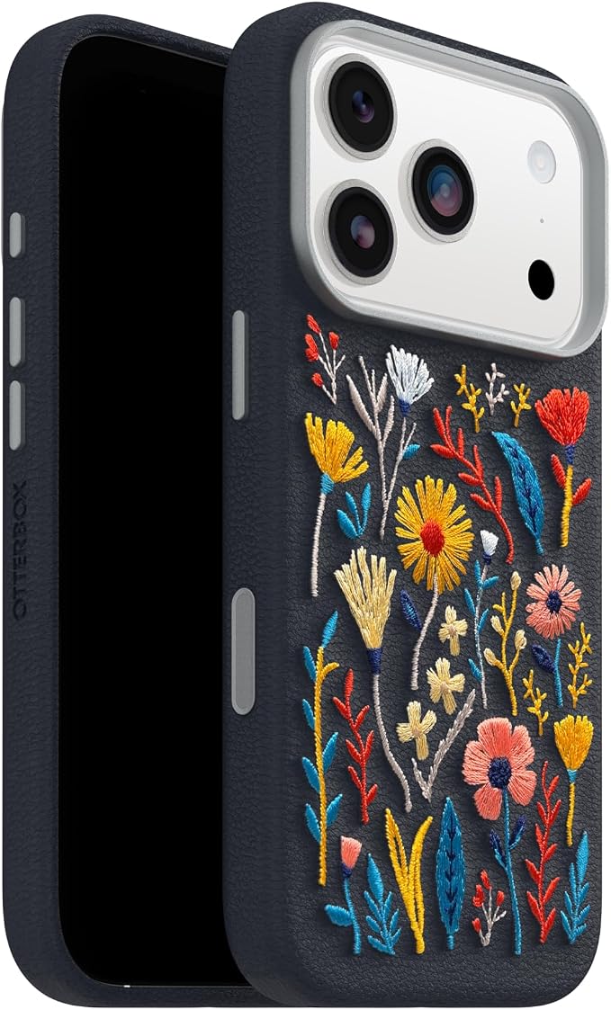 iPhone 18 Pro and iPhone 17 Pro Symmetry Series Cactus Leather Embroidery Case