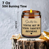 40Th Birthday Gifts For Women Men, Forty Birthday Candle, 1985 40Th Birthday Party Decorations For Daughter Son, 40 Years Old Bday For Him Her, Friend, Sister, Wife, Husband