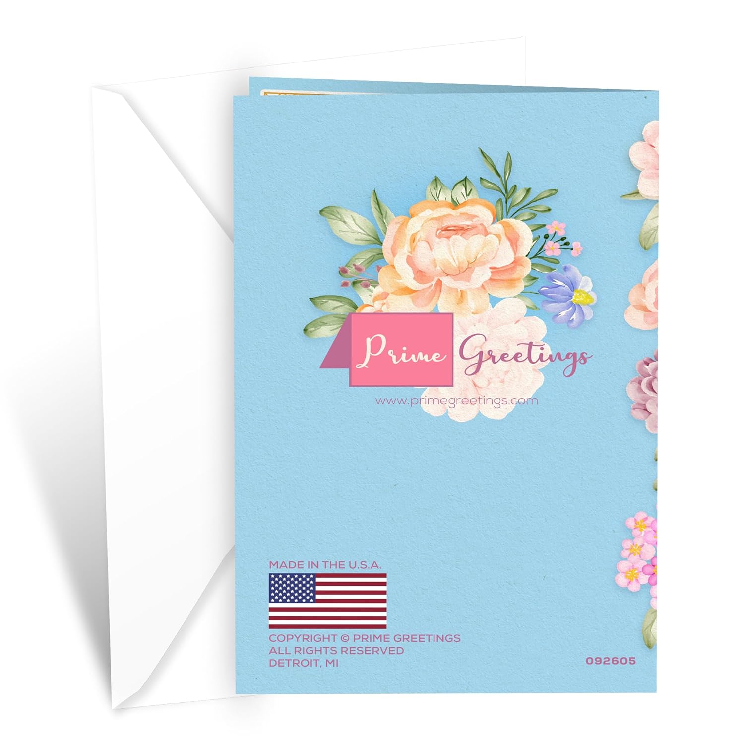 Wife Mother'S Day Card, Made In America, Thick Card Stock With Premium Envelope Packaged In A Reusable Presentation Mailer, Eco-Friendly, 5In X 7.75In